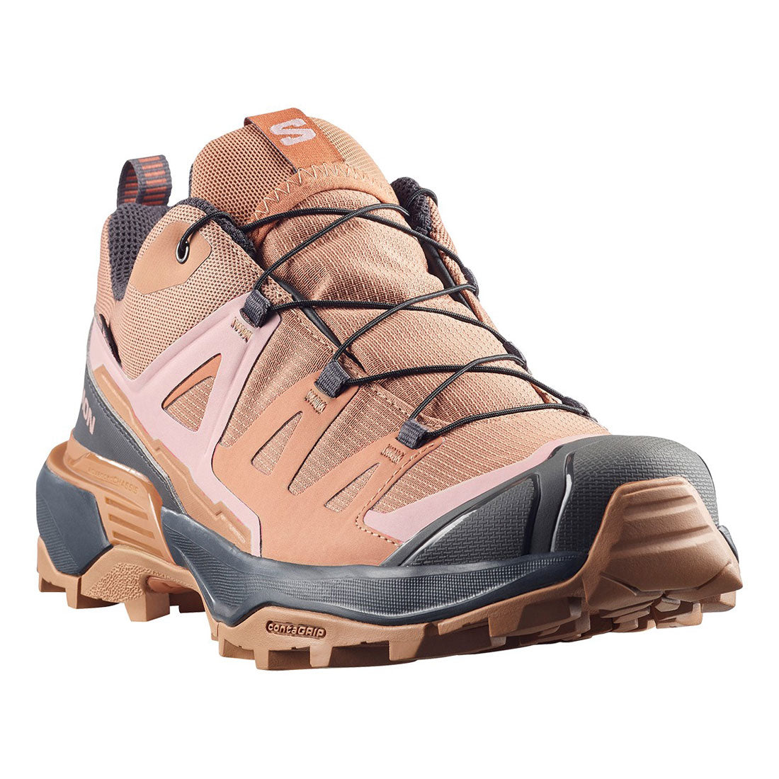 サロモン SALOMON エックス ウルトラ スリーシックスティ ゴアテックス（X ULTRA 360 GORE-TEX） （Burro / Asphalt / Pecan Brown） Burro / Asphalt / Pecan Brown