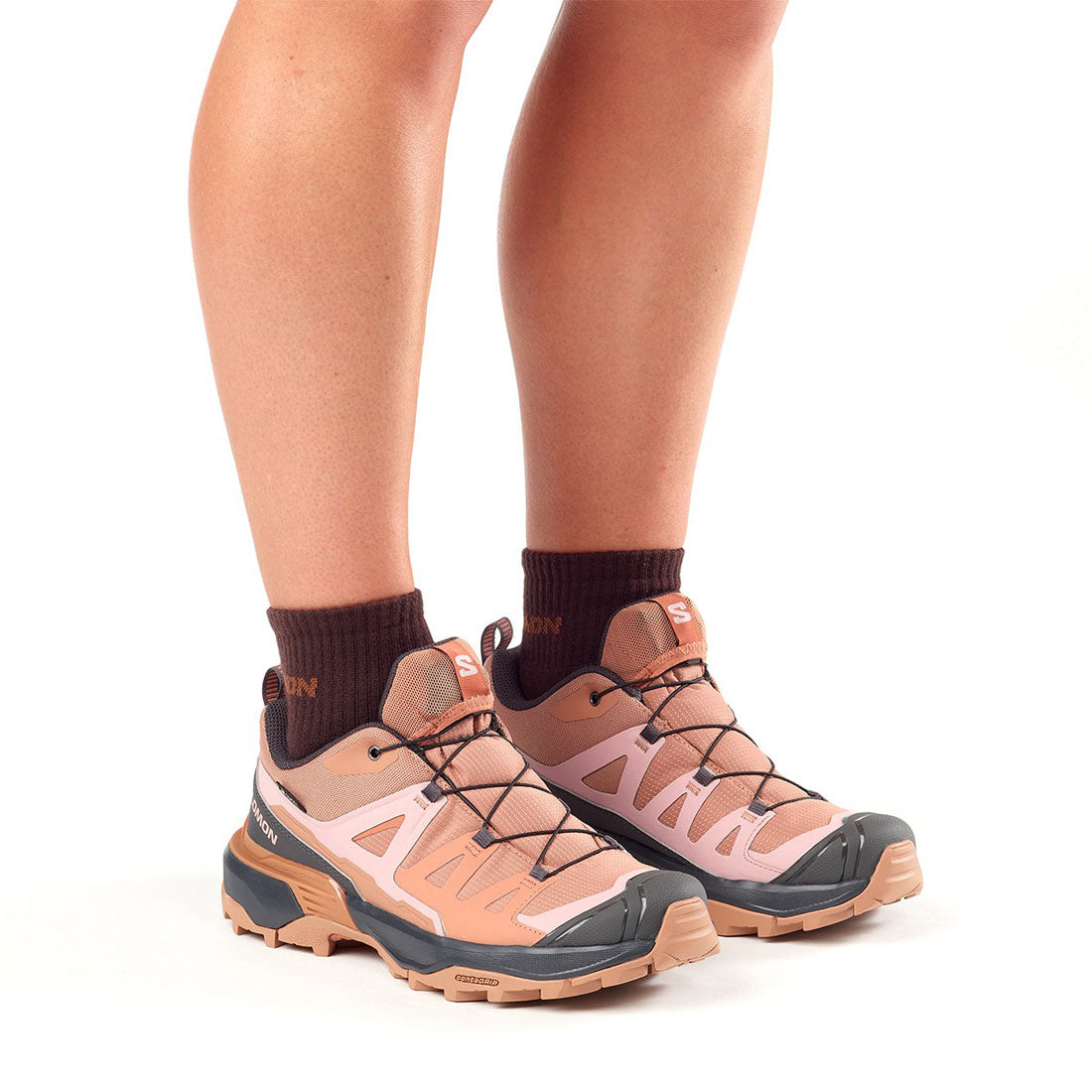 サロモン SALOMON エックス ウルトラ スリーシックスティ ゴアテックス（X ULTRA 360 GORE-TEX） （Burro / Asphalt / Pecan Brown） Burro / Asphalt / Pecan Brown