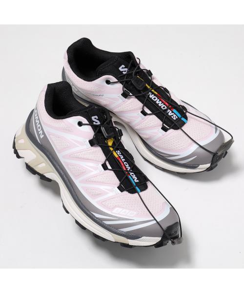 サロモン SALOMON SALOMON スニーカー XT6 L49154600 ローカット Ortholite （Cloudburst/IcyPink/Tapioca） Cloudburst/IcyPink/Tapioca