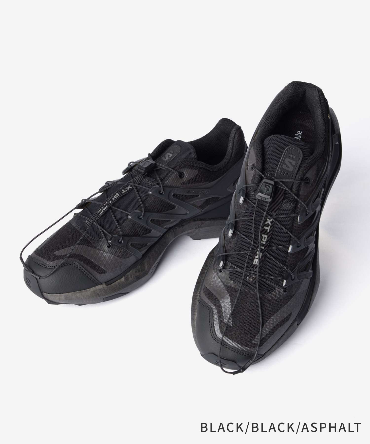 サロモン SALOMON XT PU.RE ADVANCED L47446000 L49160600 スニーカー （BLACK/BLACK/ASPHALT） BLACK/BLACK/ASPHALT