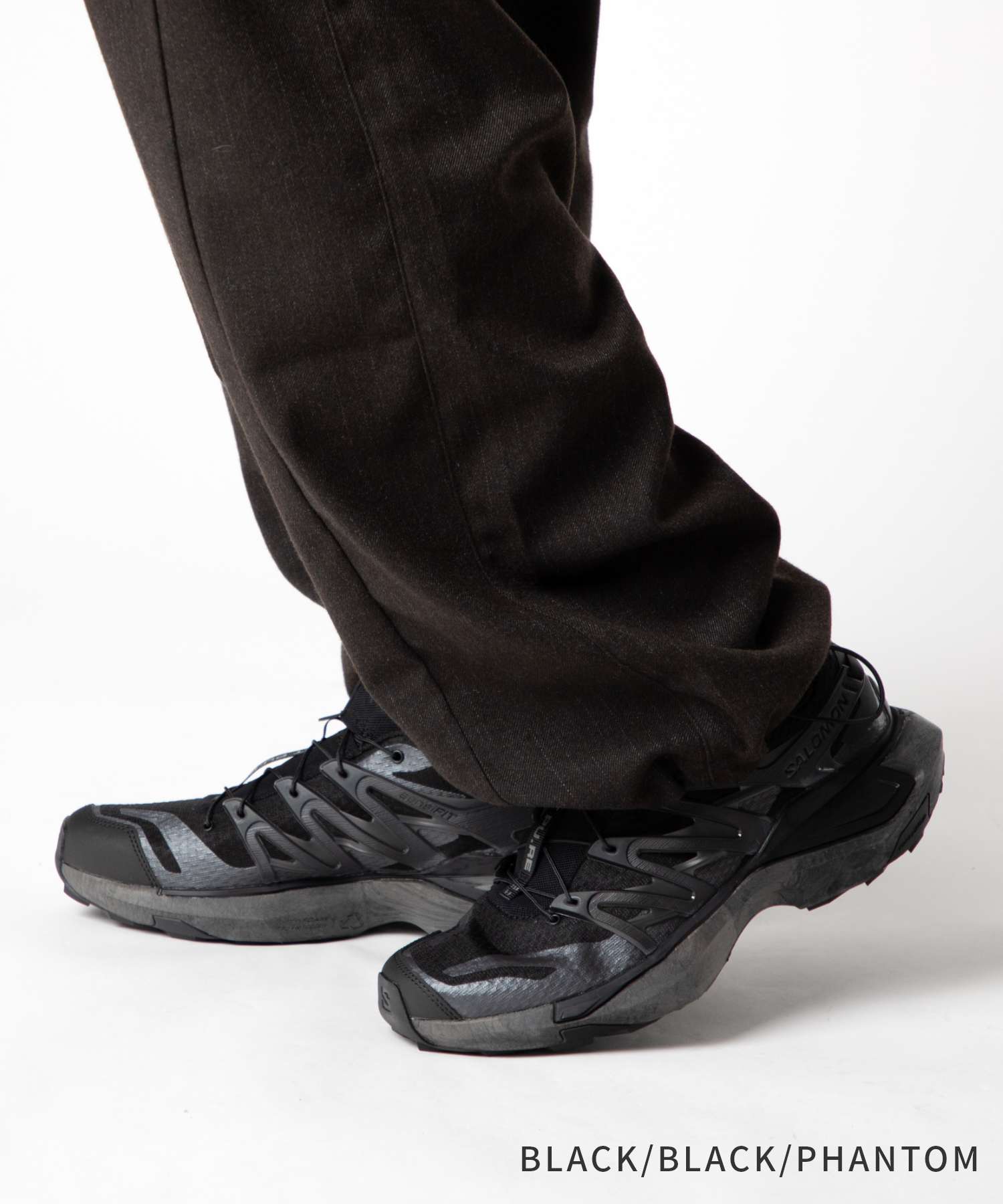サロモン SALOMON XT PU.RE ADVANCED L47446000 L49160600 スニーカー （BLACK/BLACK/ASPHALT） BLACK/BLACK/ASPHALT