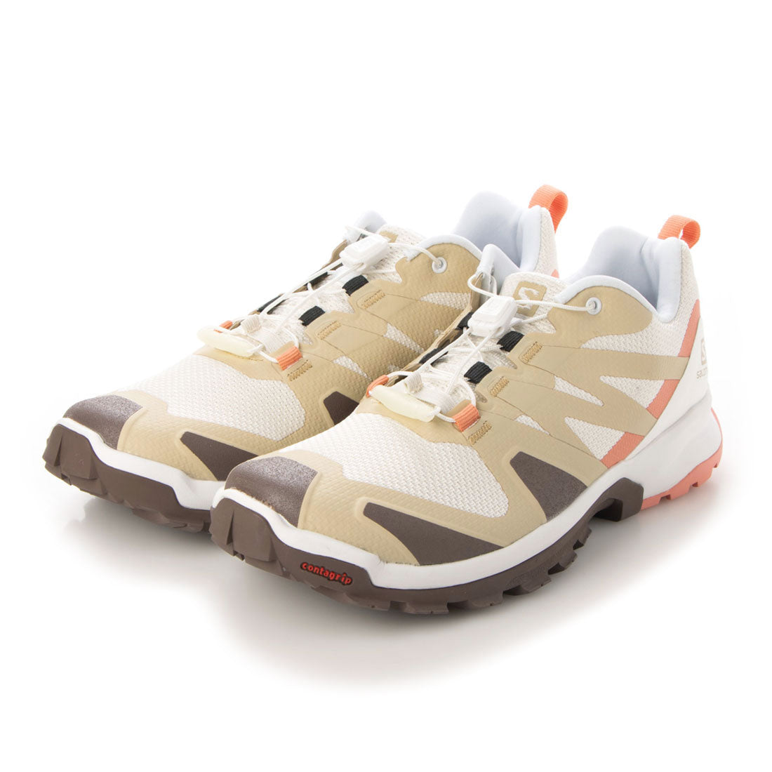 サロモン SALOMON レディースシューズ XA ROGG L411129,VANILLA-ICE