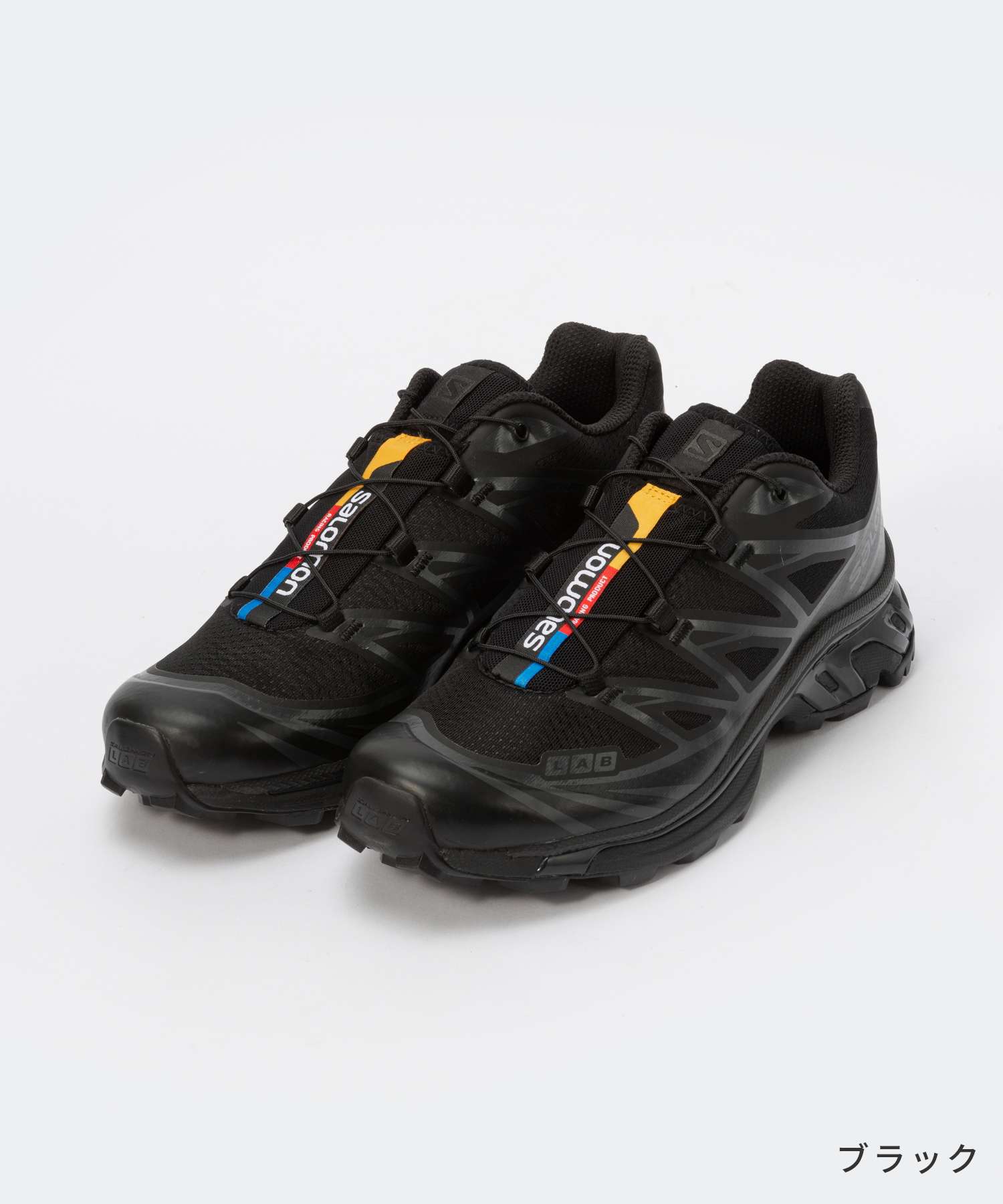 Salomon SALOMON XT-6 Sneakers Men's Women's Shoes Black White 23.0 to