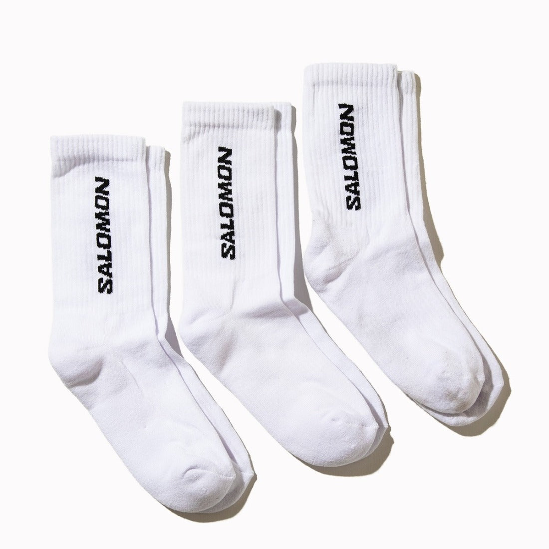 サロモン SALOMON エブリデイ クルー 3枚組（EVERYDAY CREW 3-PACK） （WHITE / WHITE / WHITE） WHITE / WHITE / WHITE