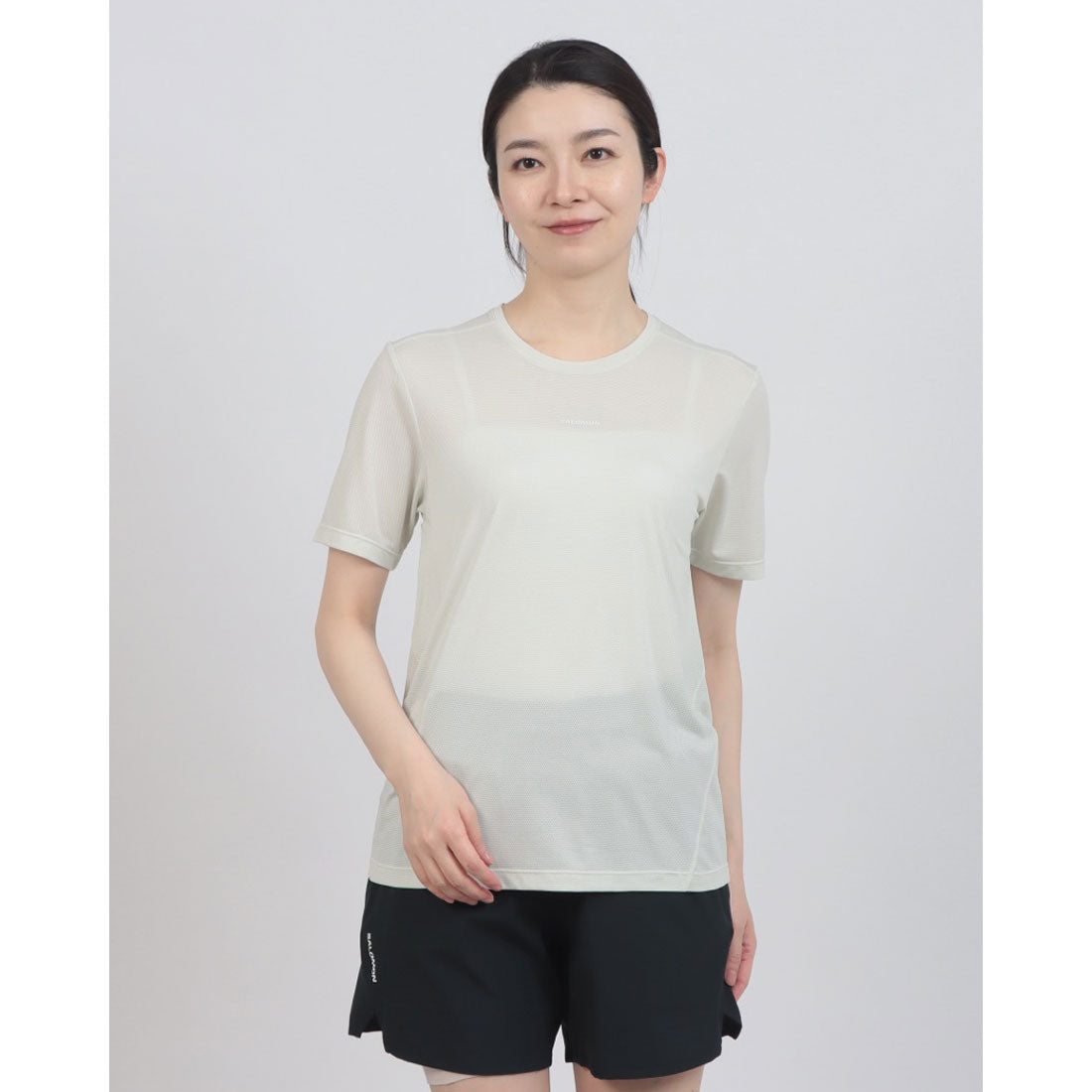 サロモン SALOMON SHKout CORE 半袖Tシャツ （アイシクル） アイシクル