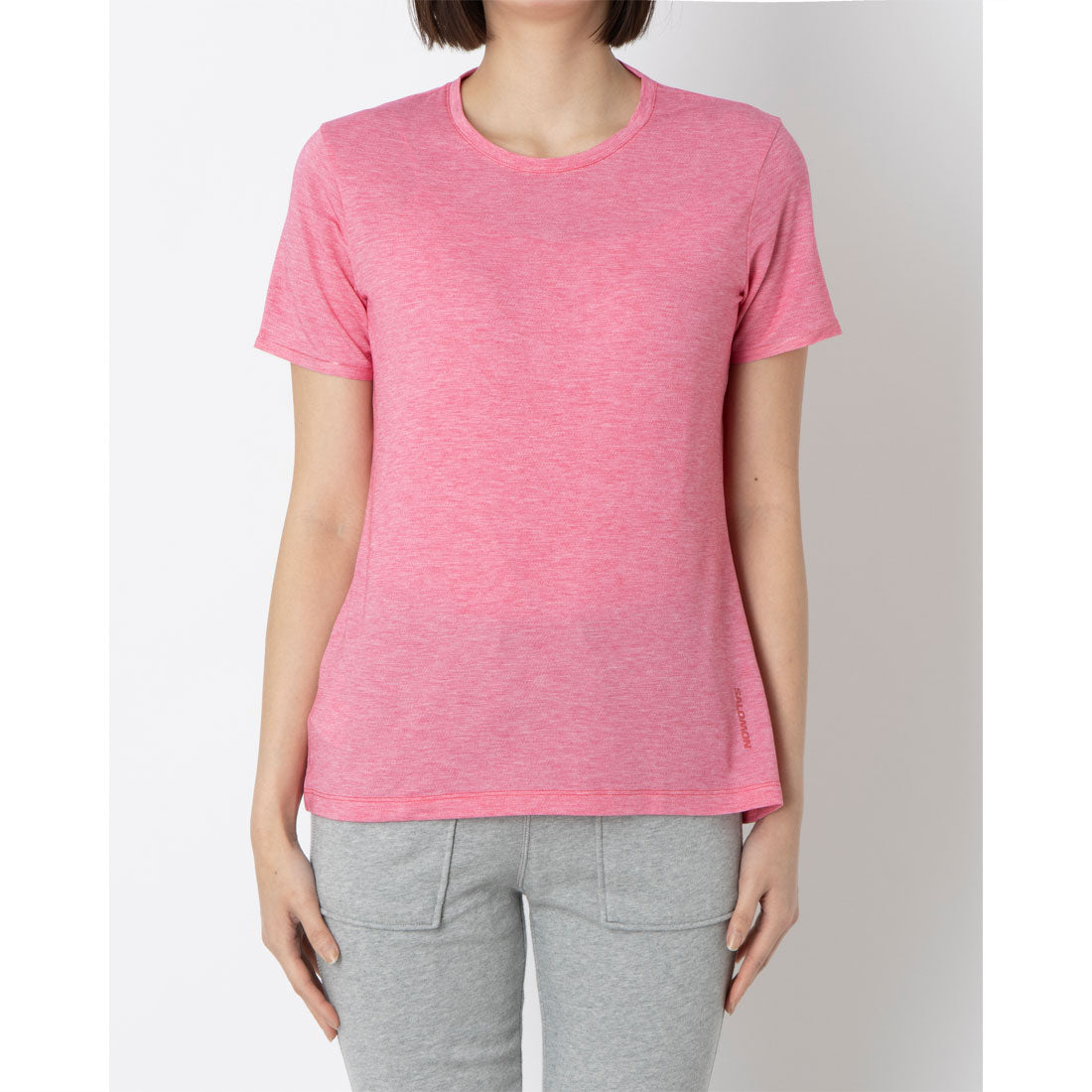 サロモン SALOMON SNTIAL TENCEL SS TEE 半袖Tシャツ （バーチャルピンク） バーチャルピンク