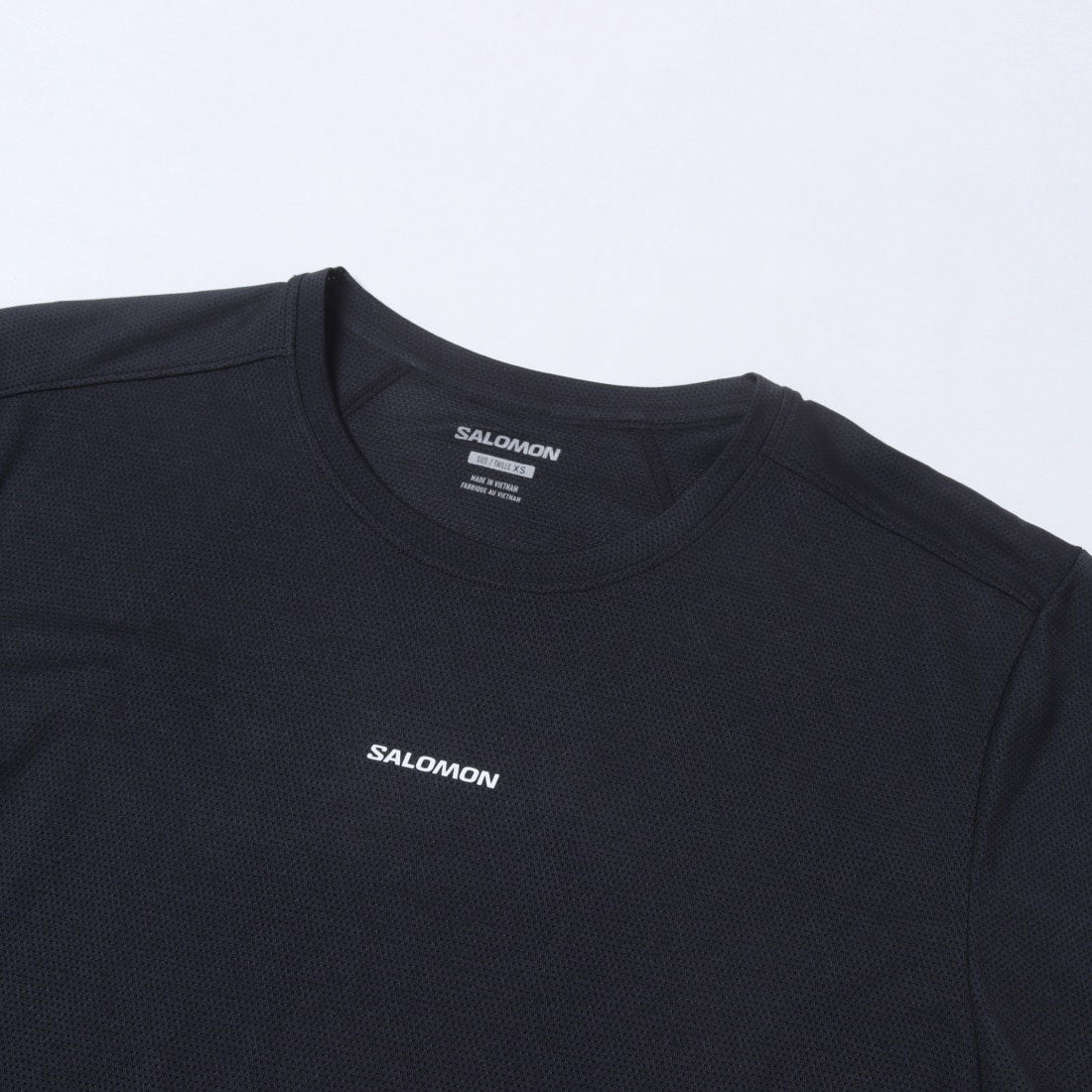 サロモン SALOMON SHKout CORE 半袖Tシャツ （ディープブラック） ディープブラック