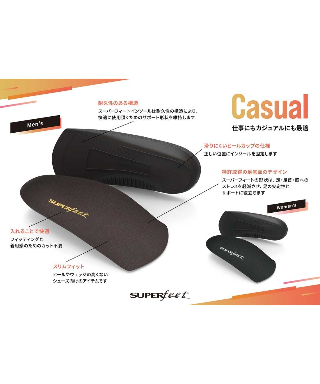 スーパーフィート Superfeet スーパーフィート SUPERFEET レディース 女性用 インソール イージーフィット Easyfit ハーフインソール パンプス 中敷き DOーSFEFL （ブラック） ブラック