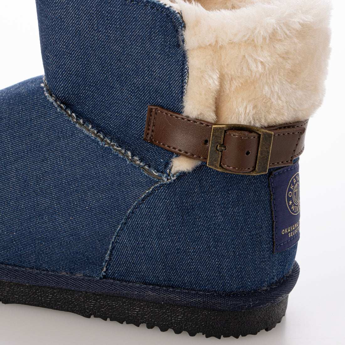 パレード Parade 軽量デニムムートンブーツ 32567 （ブルー） ブルー