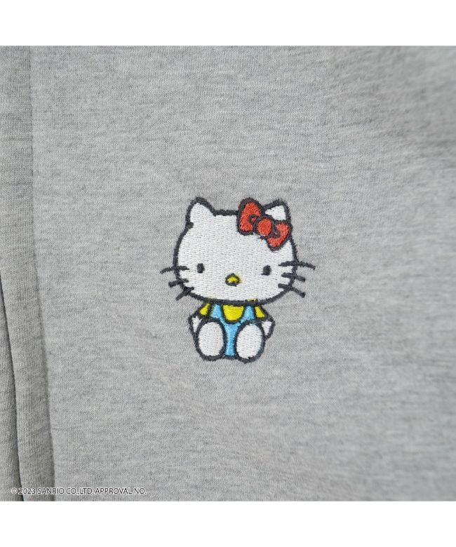 Sanrio Hello Kitty Kitty Sanrio Outer Parka Long Length Long Sleeve Print Embroidery sanrio