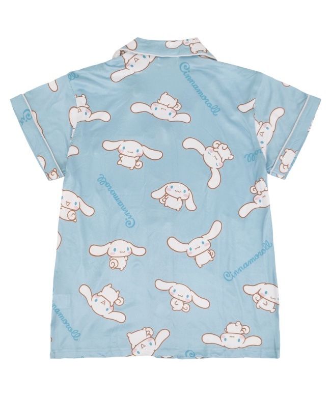 Sanrio Cinnamoroll Pajama Roomwear Set Short Sleeve Sanrio