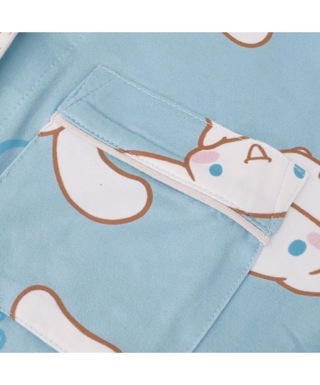 Sanrio Cinnamoroll Pajama Roomwear Set Short Sleeve Sanrio