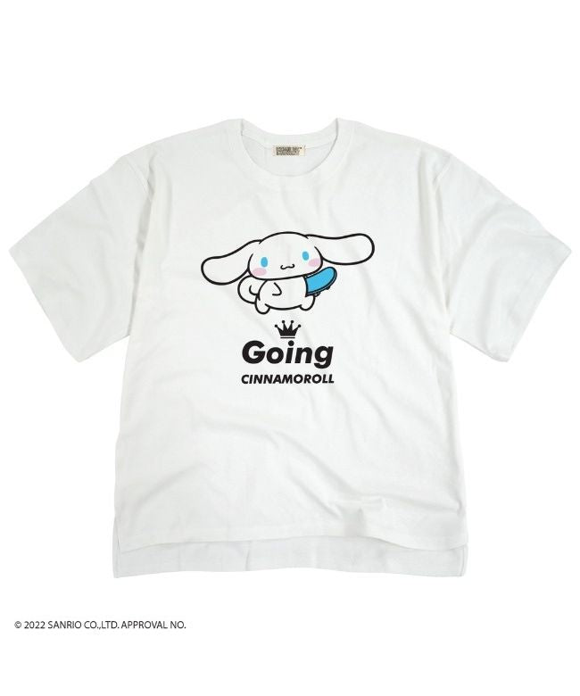 サンリオ Sanrio シナモロール Tシャツ ストリート サンリオ 半袖 M L LL  キャラクターズ