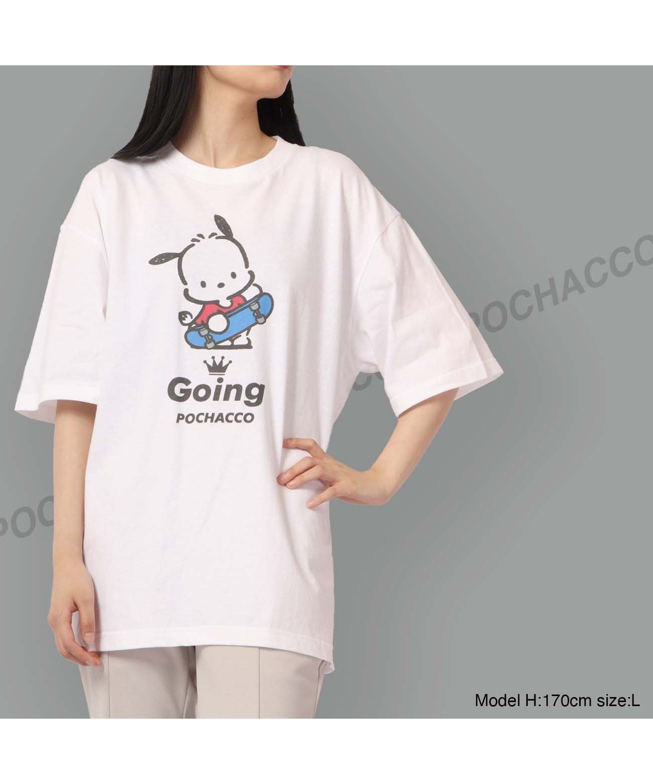 Sanrio Pochacco T-shirt Street Sanrio Short Sleeve M L LL Characters