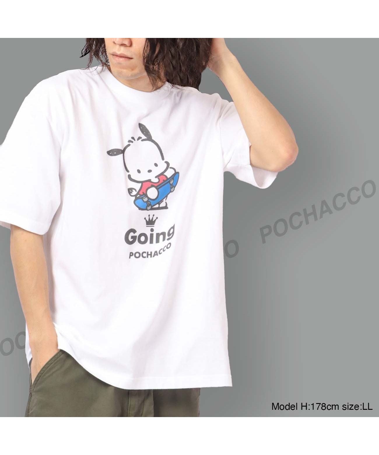 Sanrio Pochacco T-shirt Street Sanrio Short Sleeve M L LL Characters