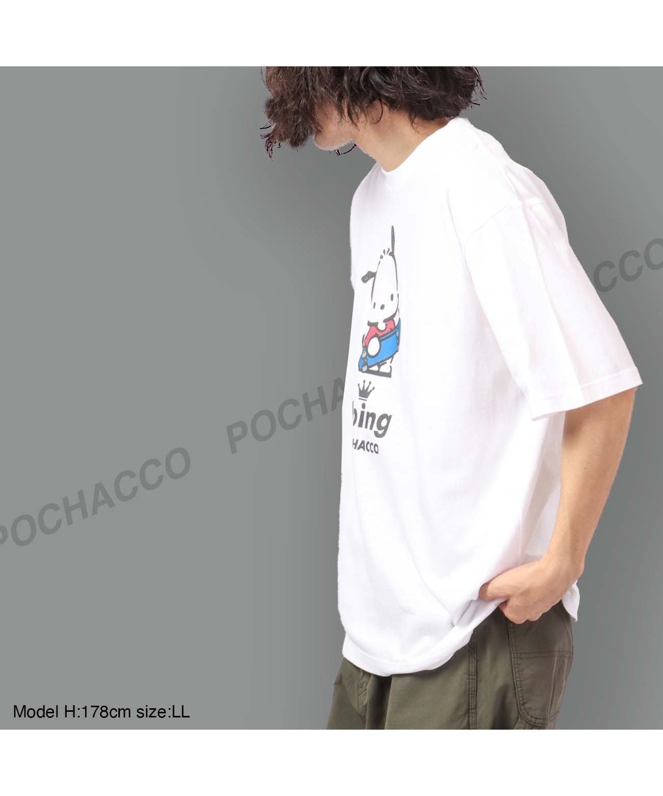 Sanrio Pochacco T-shirt Street Sanrio Short Sleeve M L LL Characters