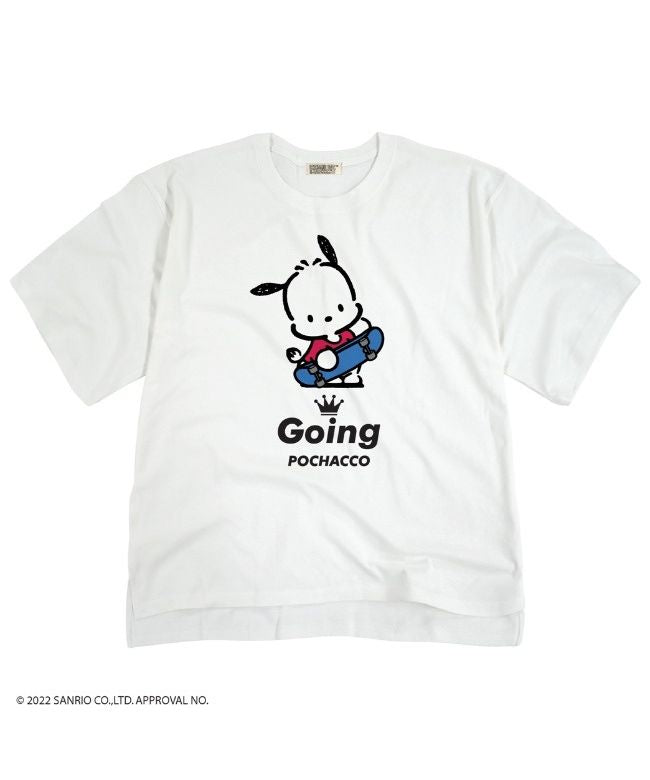 Sanrio Pochacco T-shirt Street Sanrio Short Sleeve M L LL Characters