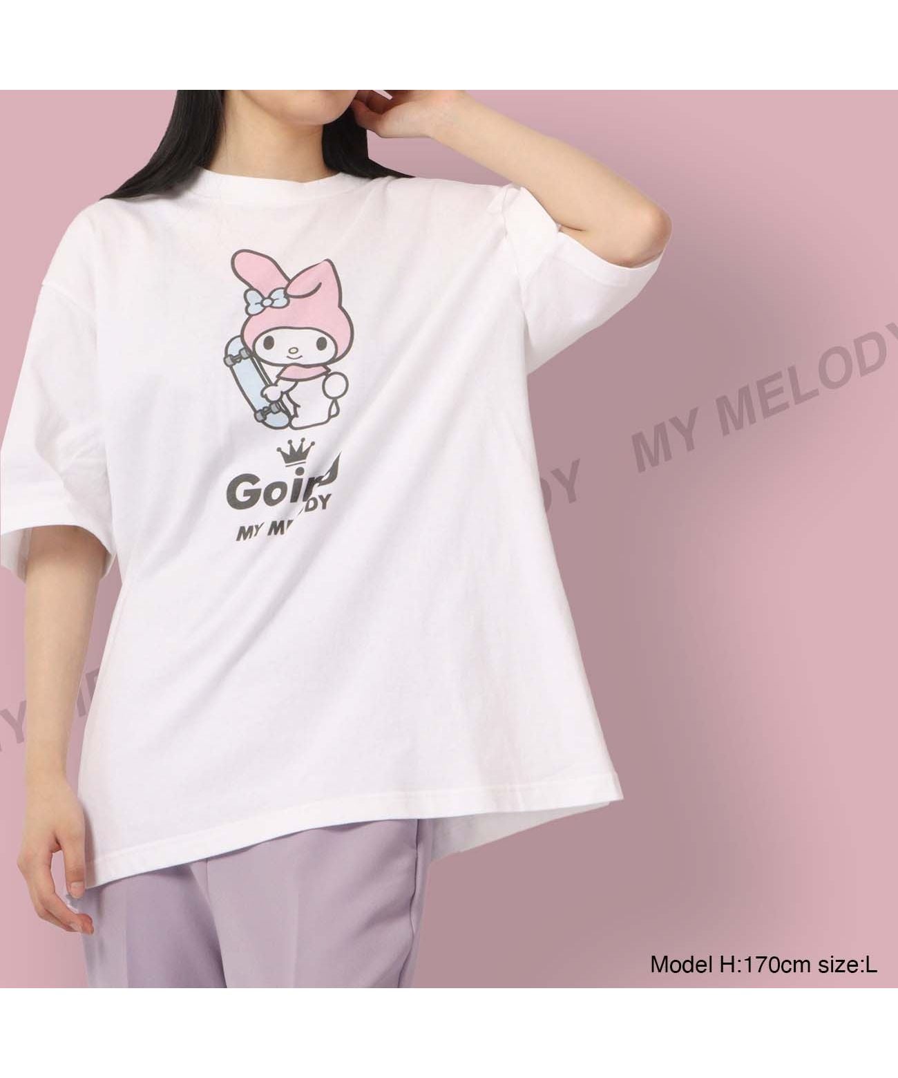 Sanrio My Melody T-shirt Street Sanrio Short Sleeve M L LL Characters
