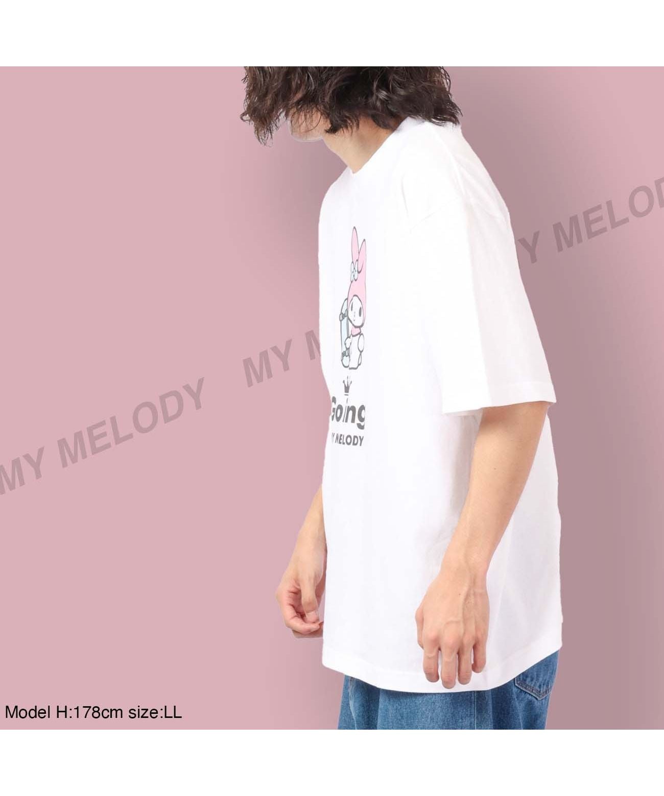 Sanrio My Melody T-shirt Street Sanrio Short Sleeve M L LL Characters