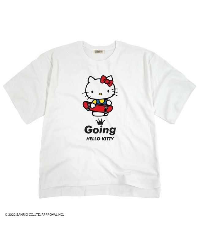 Sanrio Hello Kitty T-shirt Street Sanrio Short Sleeve M L LL Characters