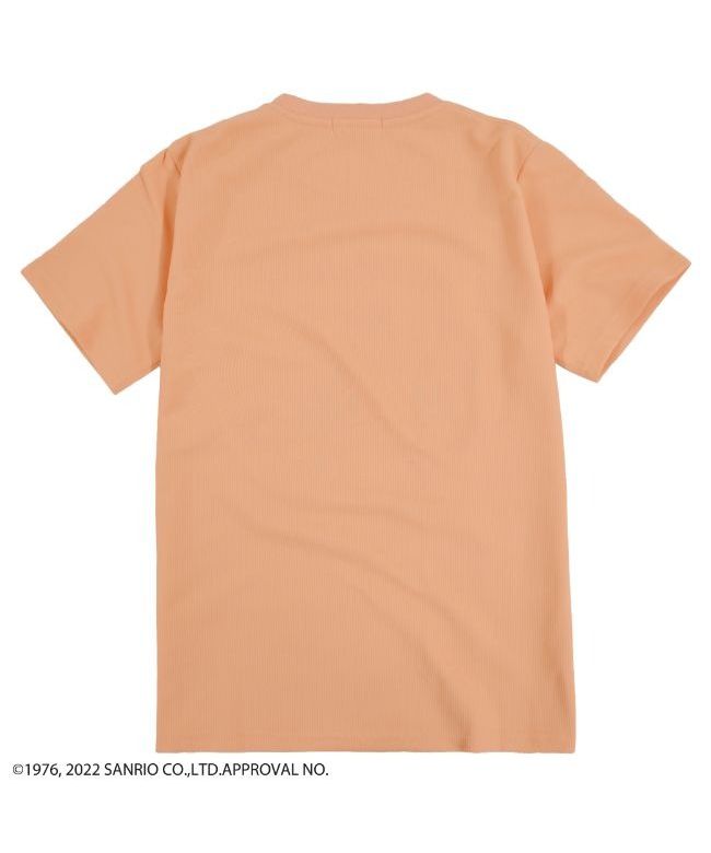 サンリオ Sanrio マイメロディ  ドライワッフル 半袖 Tシャツ ハーフパンツ  セット マイメロ レディース M L LL （サーモンピンク） サーモンピンク