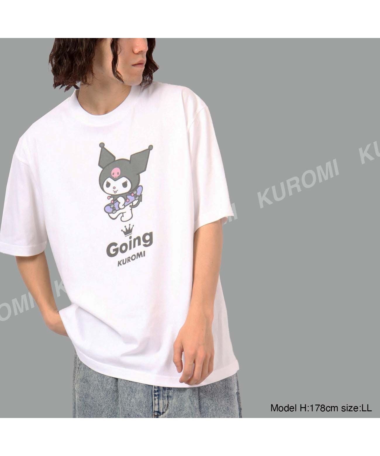 Sanrio Kuromi T-shirt Street Sanrio Short Sleeve M L LL Characters
