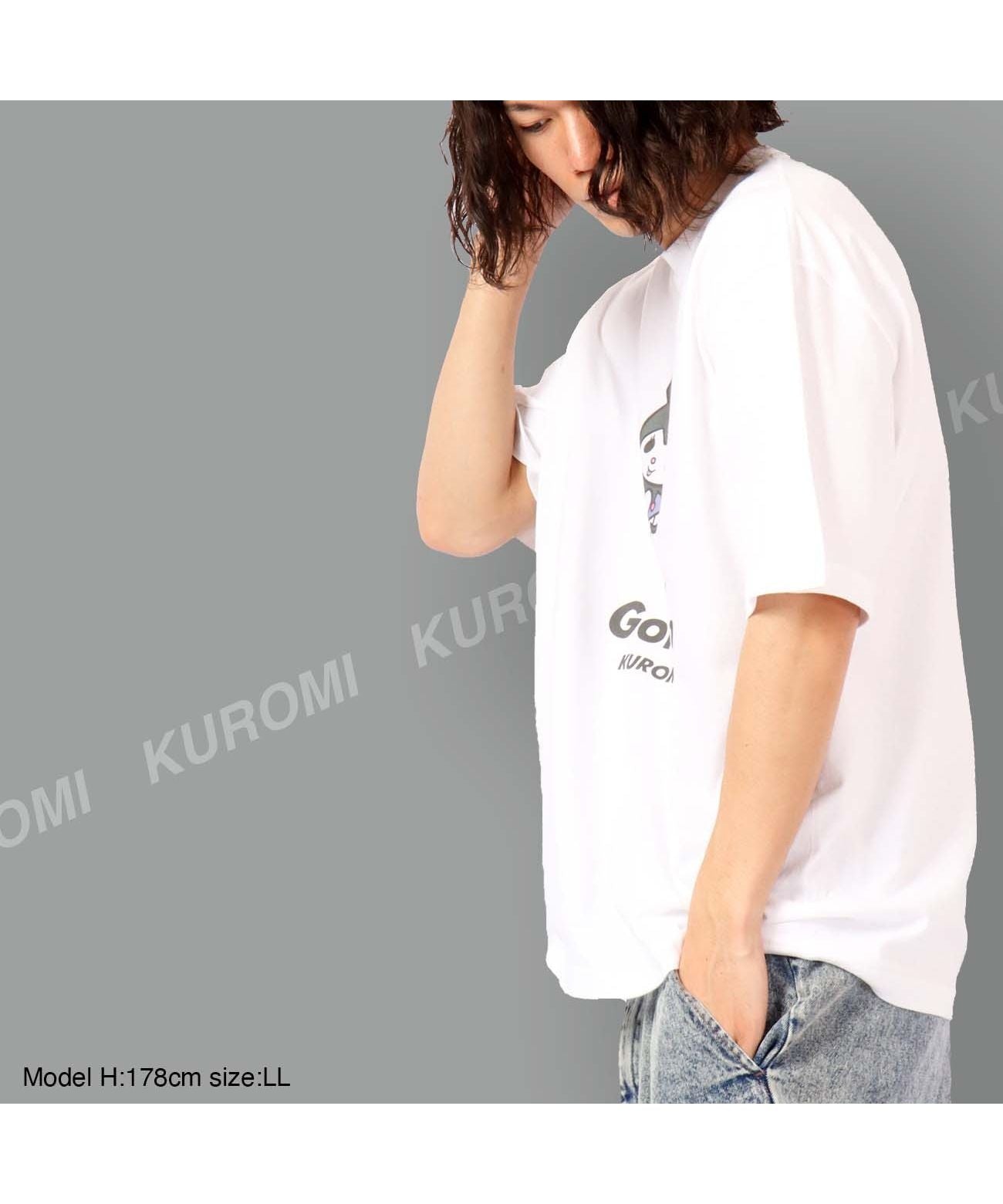 Sanrio Kuromi T-shirt Street Sanrio Short Sleeve M L LL Characters