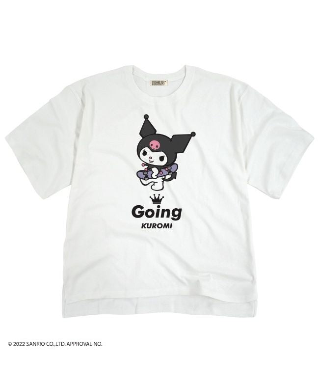 Sanrio Kuromi T-shirt Street Sanrio Short Sleeve M L LL Characters