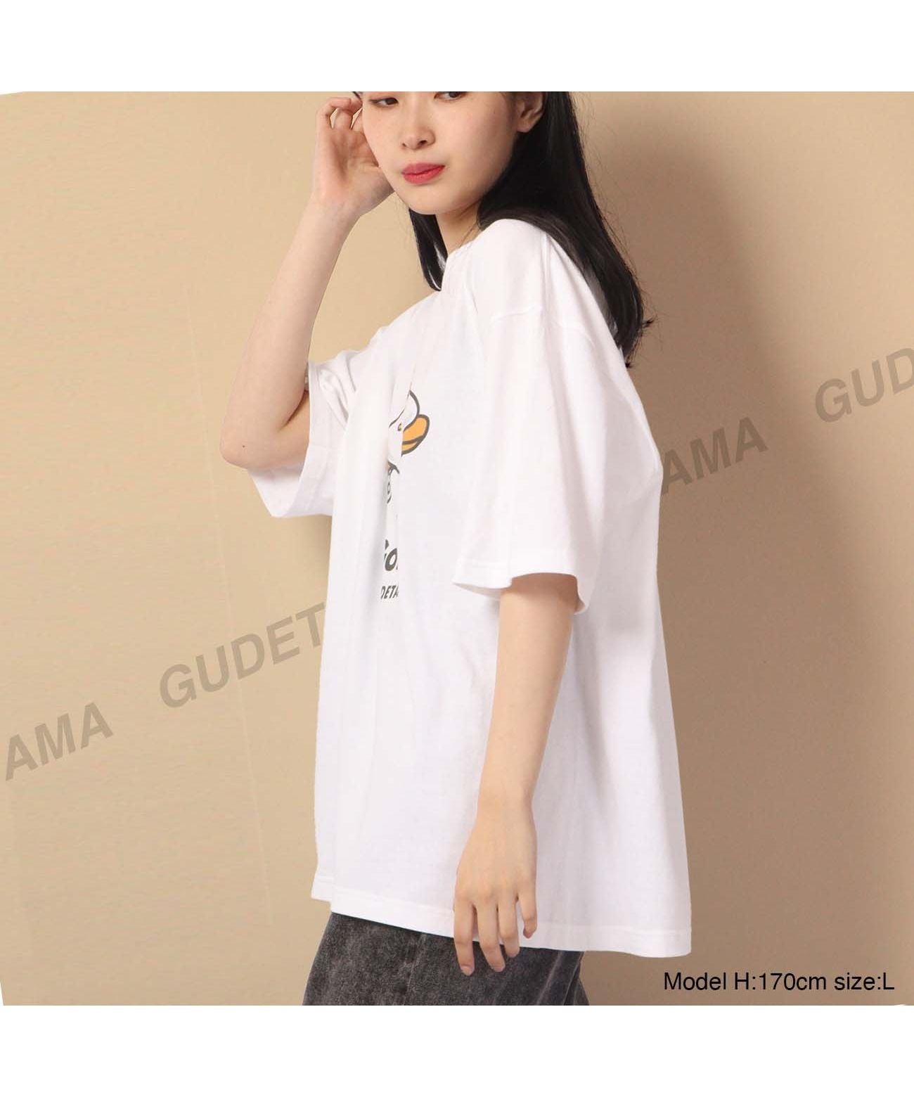 Sanrio Gudetama T-shirt Skateboard Street Sanrio Short Sleeve M L LL Characters