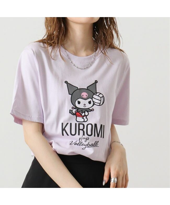 サンリオ Sanrio クロミ Tシャツ 半袖 プリント M L LL サンリオ キャラクターズ （B-Lカーキ） B-Lカーキ