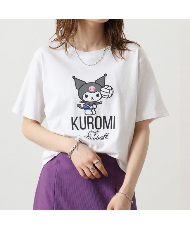 サンリオ Sanrio クロミ Tシャツ 半袖 プリント M L LL サンリオ キャラクターズ （B-Lカーキ） B-Lカーキ