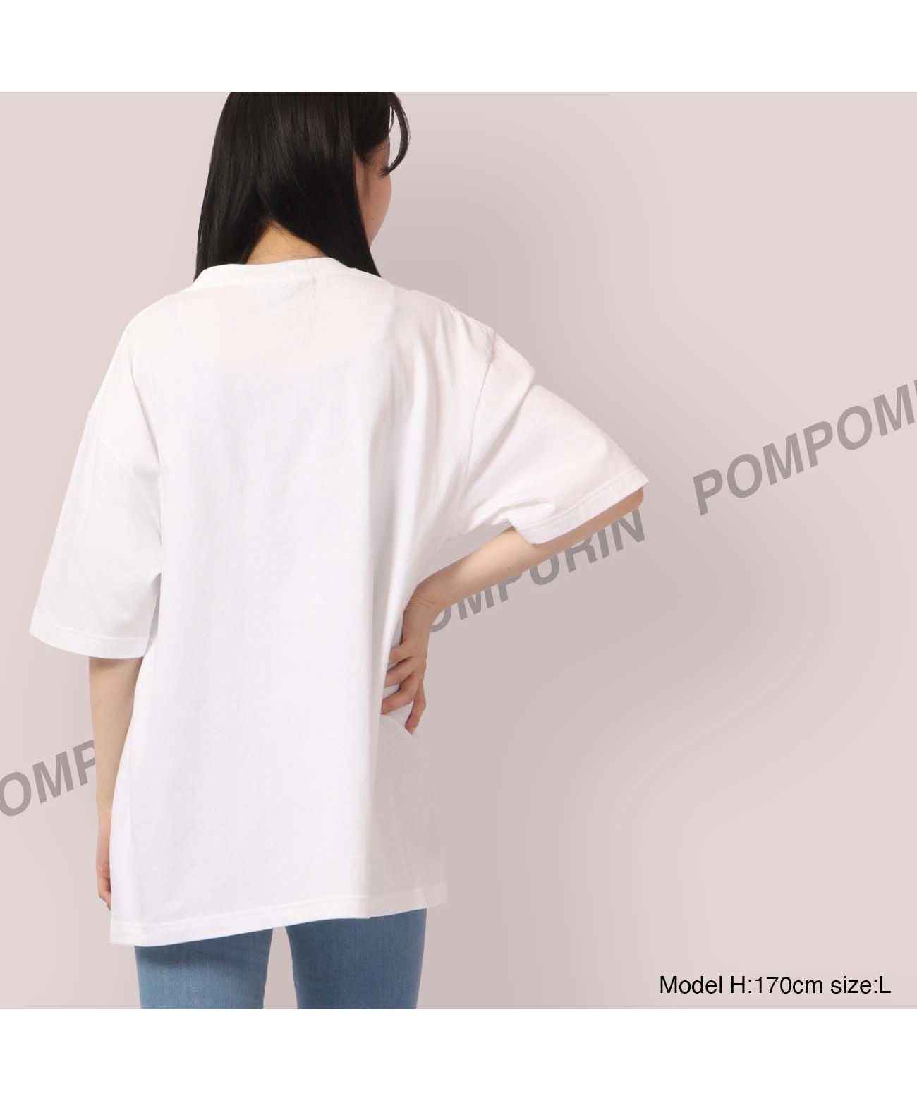 Sanrio Pompompurin T-shirt Street Sanrio Short Sleeve M L LL Characters