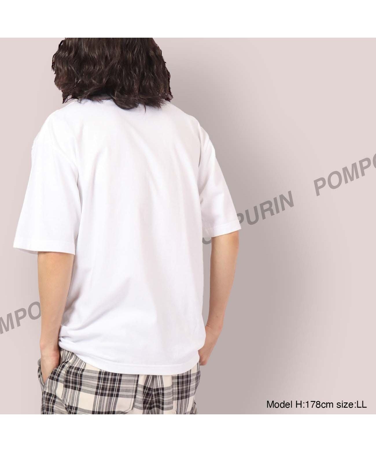Sanrio Pompompurin T-shirt Street Sanrio Short Sleeve M L LL Characters