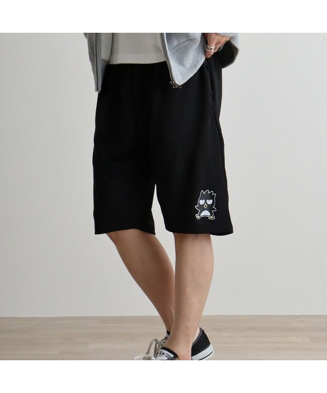 サンリオ Sanrio バッドばつ丸 ハーフパンツ ドライ 速乾 パンツ メンズ レディース サンリオ キャラクターズ