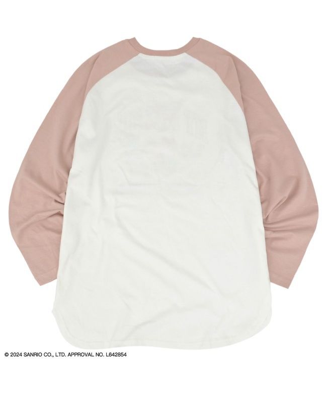 Sanrio My Melody Raglan Long Sleeve T-Shirt for Women