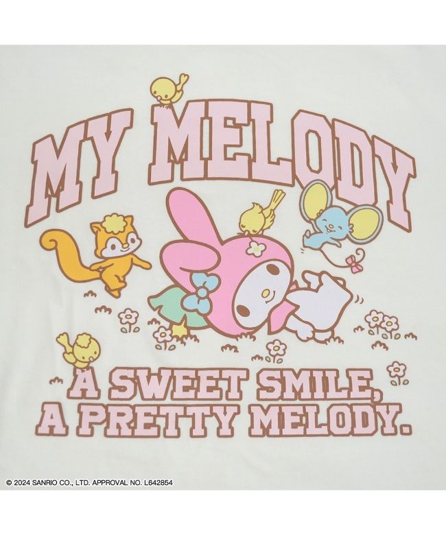 Sanrio My Melody Raglan Long Sleeve T-Shirt for Women