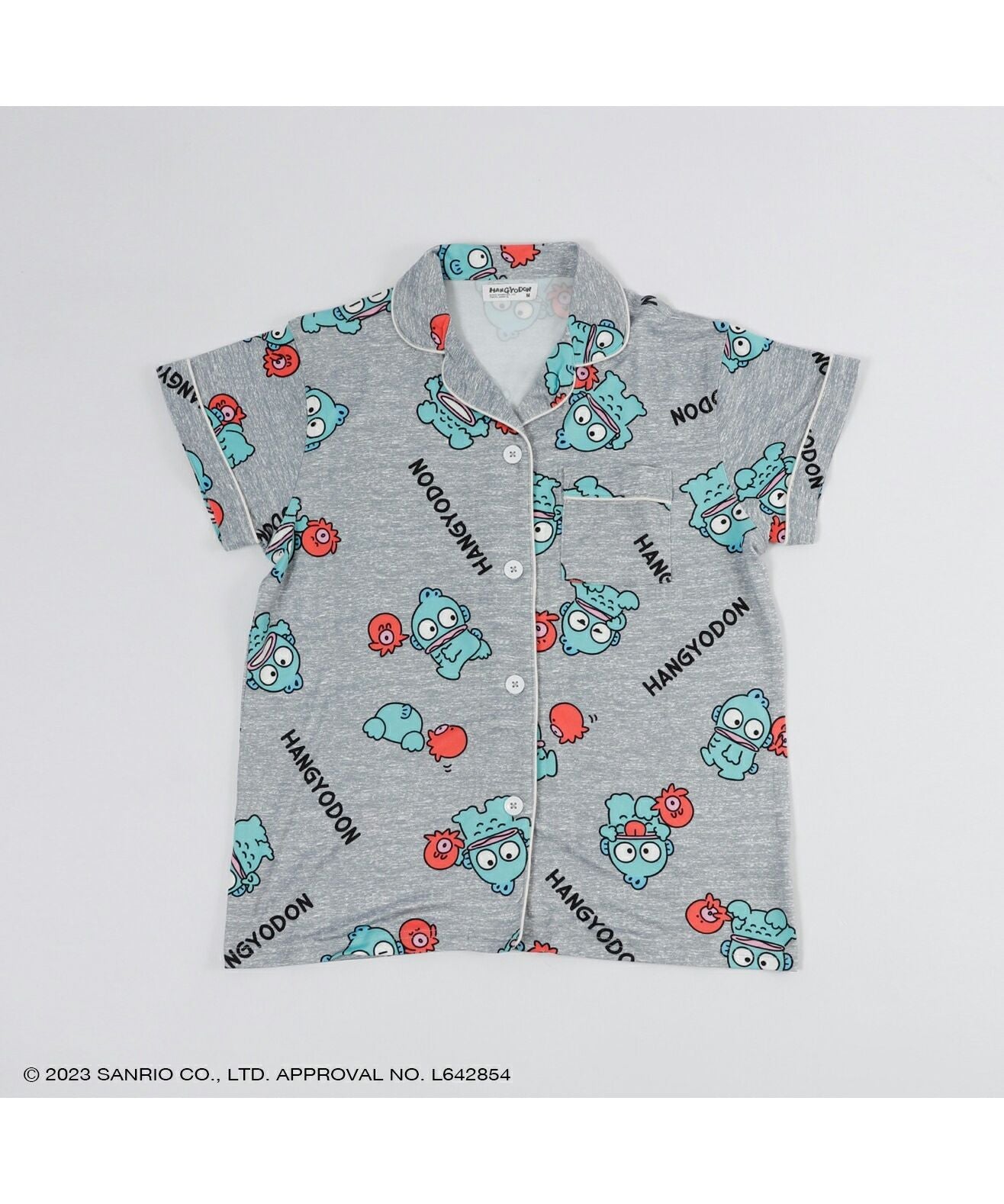 Sanrio Hangyodon Roomwear Pajama Set Spring Autumn Hangyodon Sanrio Characters