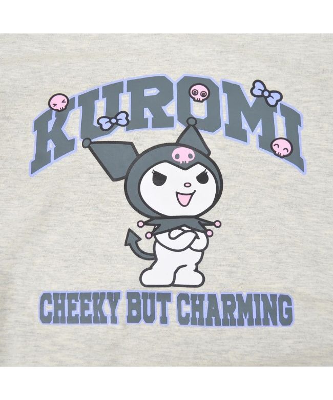 サンリオ Sanrio クロミ ロンT 長袖 Tシャツ ラグラン サンリオ キャラクターズ （Lパープル×パープル） Lパープル×パープル