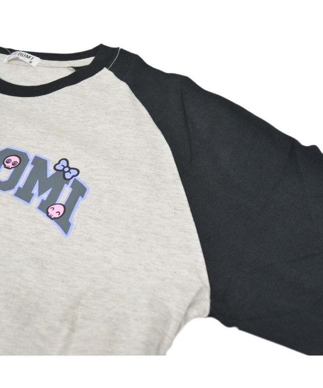 サンリオ Sanrio クロミ ロンT 長袖 Tシャツ ラグラン サンリオ キャラクターズ （Lパープル×パープル） Lパープル×パープル