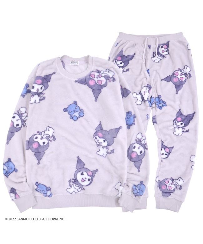 Sanrio Kuromi Sanrio Trainer Pants Set loungewear pajamas print sanrio M L LL