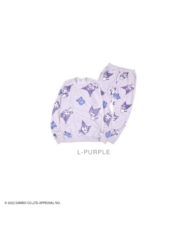 Sanrio Kuromi Sanrio Trainer Pants Set loungewear pajamas print sanrio M L LL
