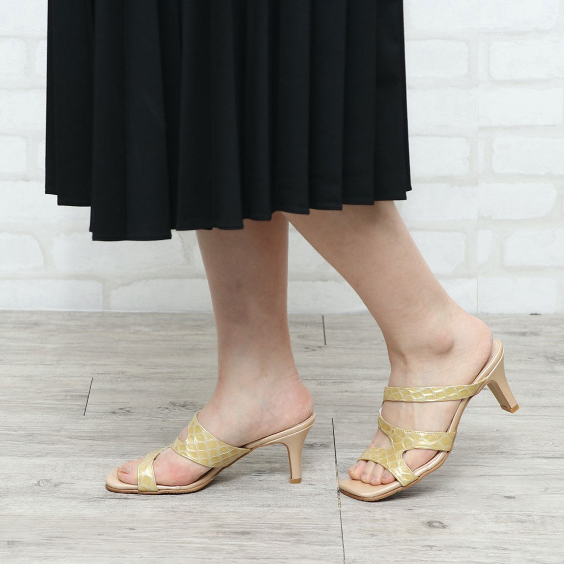 シンプルスタイル Simple Style レザーサンダル