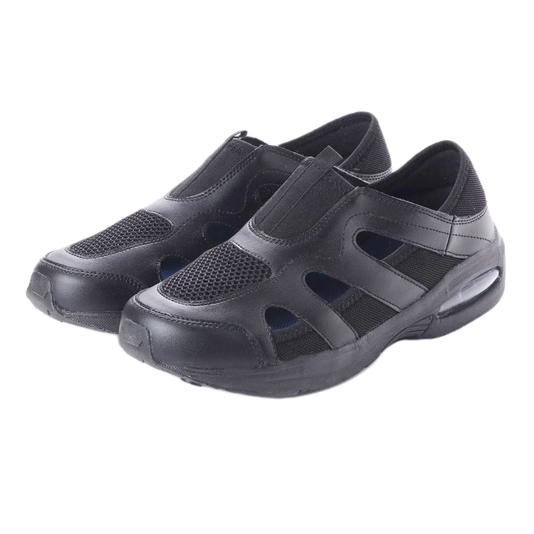 Step Luck Medical Nurse Shoes 2way Slip-on Mesh Cup Insole Turtle Sandals sl_18550