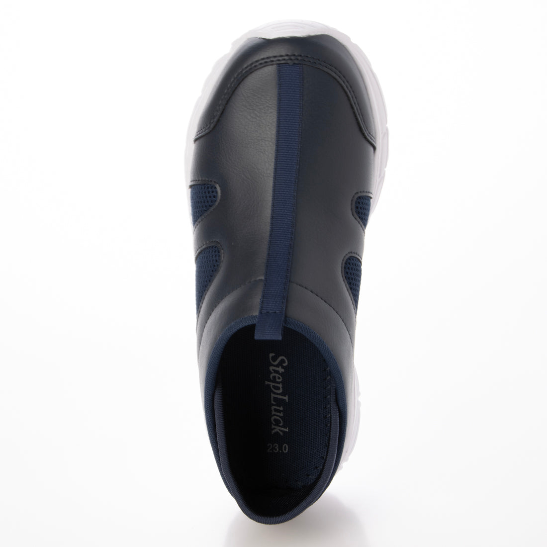 ステップラック Step Luck 2Way ワーキングシューズ ルームシューズ ナースシューズ グロック スニーカー スリッポン sl_25541 （ネイビー） ネイビー