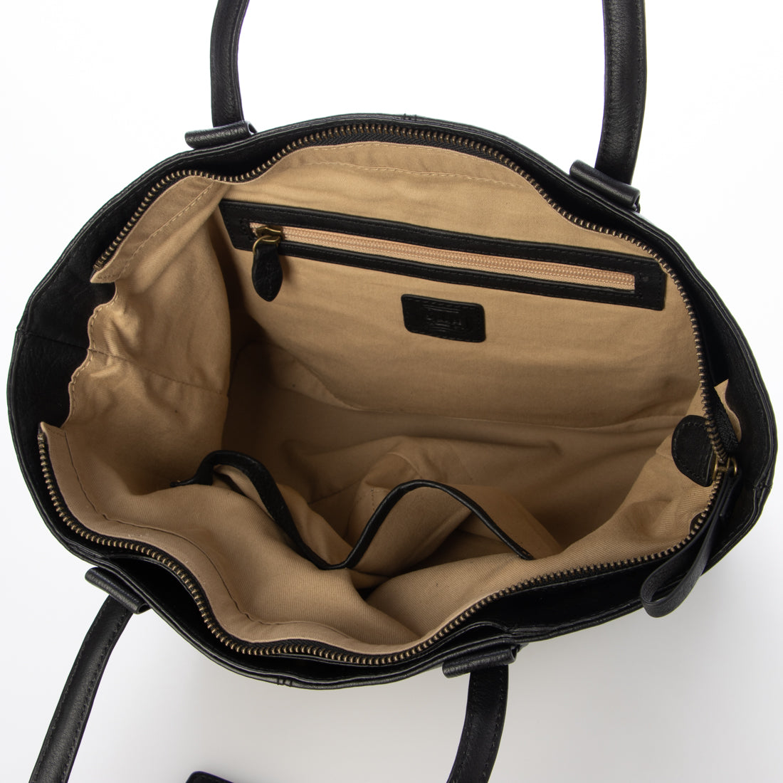 サベット Sabet 500mlのペットボトルもすっぽり入るシンプルで上品な大人トートバッグ （ブラック） ブラック