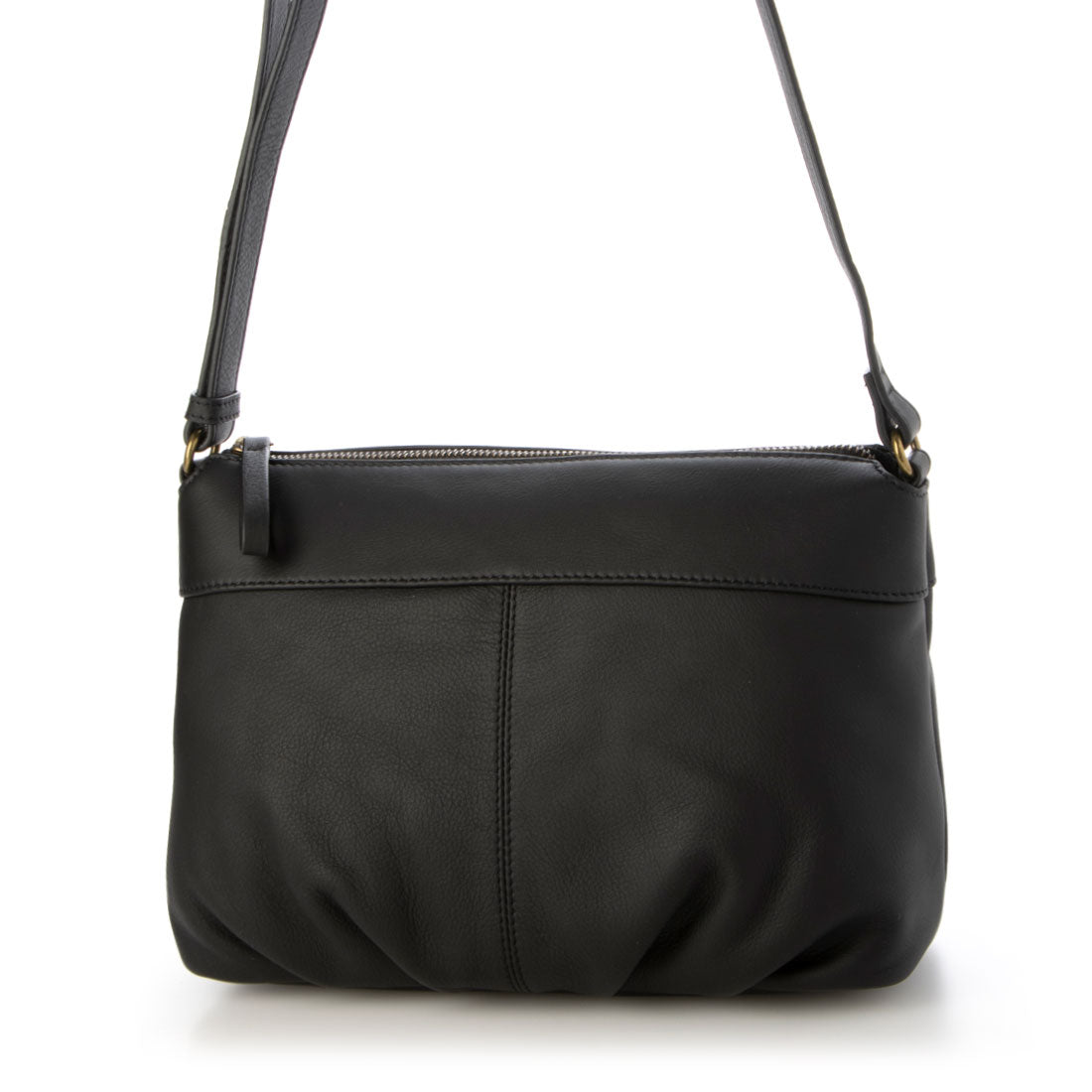 Sabet Super Soft Leather Round Bottom Tuck Shoulder