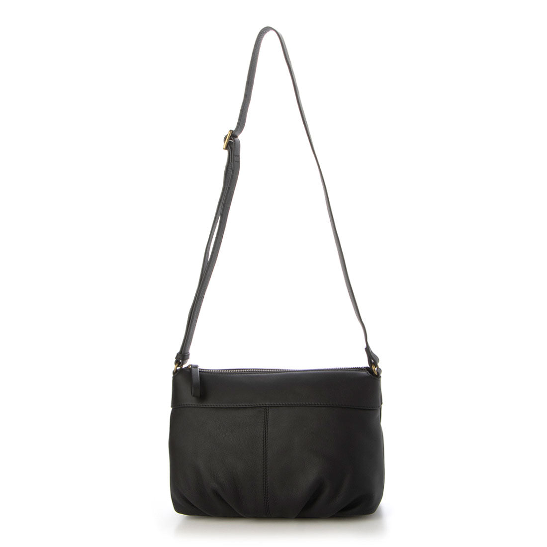 Sabet Super Soft Leather Round Bottom Tuck Shoulder