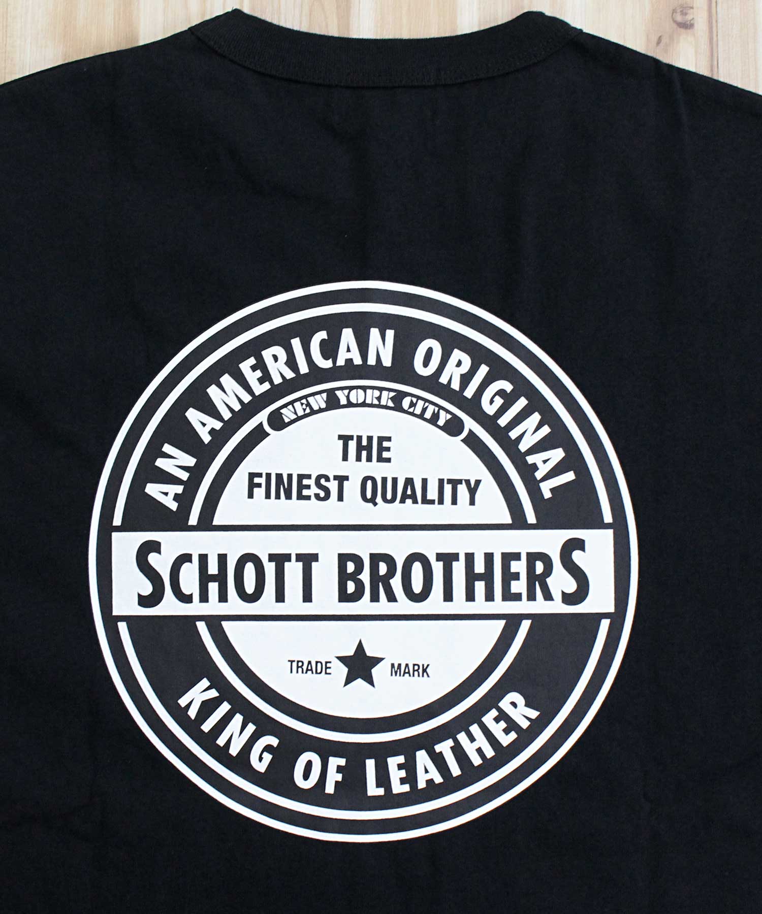 ショット Schott T-SHIRT OVAL LOGO オーバルロゴ プリント 半袖 Tシャツ 綿100％ コットン トップス メンズ 人気 ブランド 春 夏 （3-ネイビー） 3-ネイビー