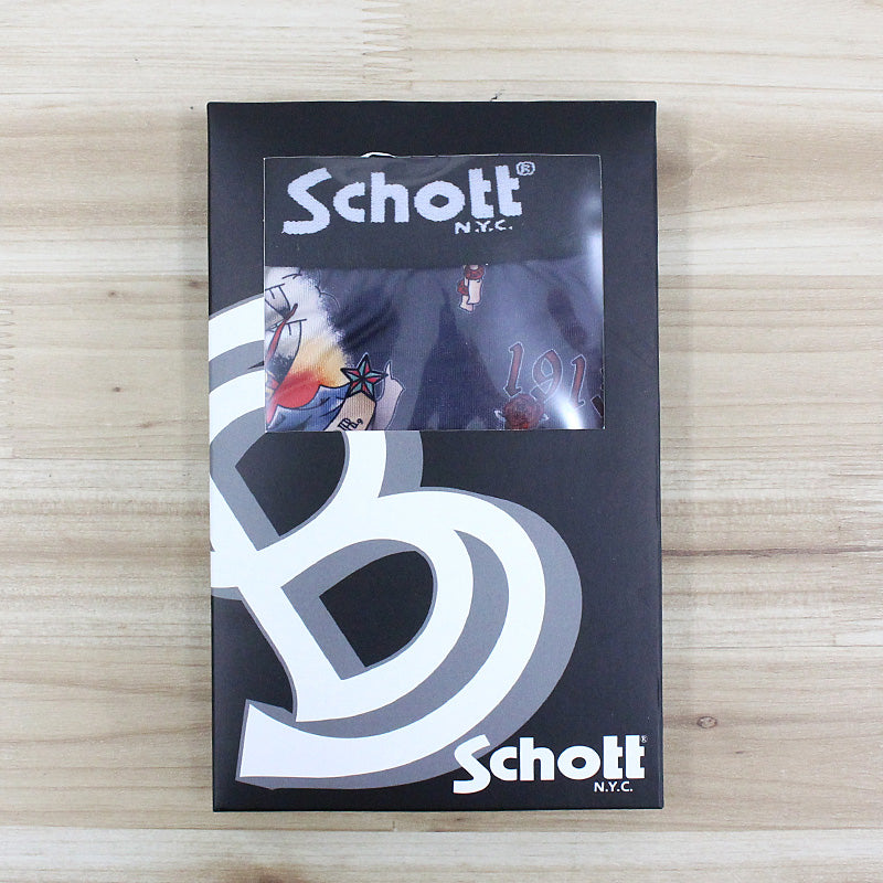 ショット Schott BOXER PANTS HULA GIRL ボクサーパンツ フラガール メンズ ブランド アンダーウェア 下着 小物 プレゼント ギフト 【返品不可商品】 （1-チャコール） 1-チャコール