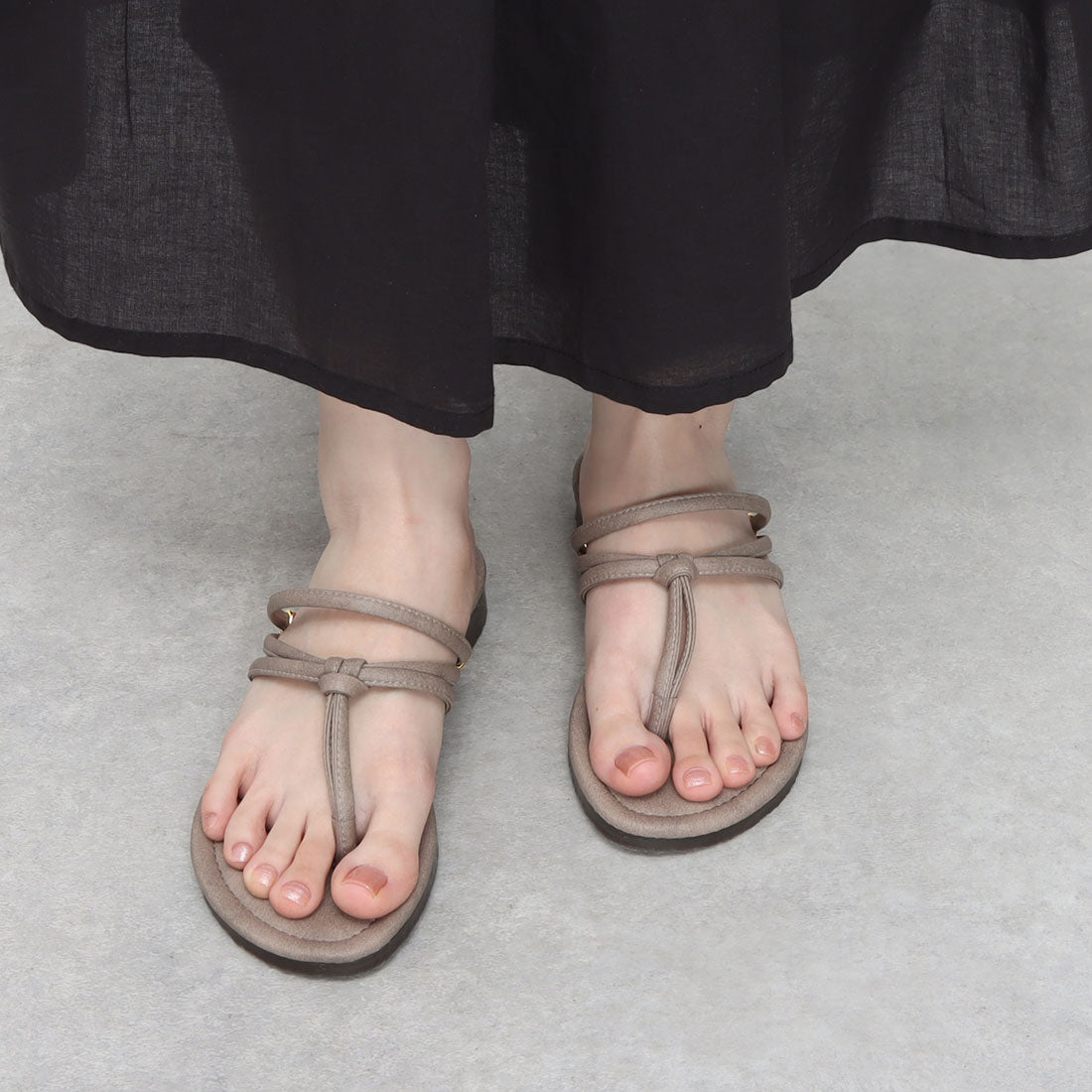 トング フラット サンダル 日本製 コンフォート ストラップサンダル レディース ぺたんこサンダル コルク グラディエーター 母の日 ホワイト